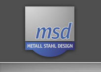 Logo der Firma Metallbau Hille msd Metall-Stahl-Design